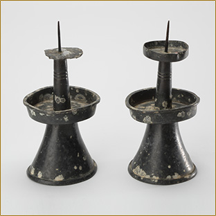 Tin Candle Stands
